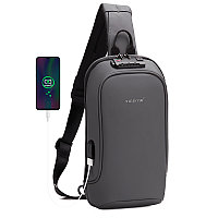 Рюкзак мини / слинг Сумка через плечо (кросс-боди) TIGERNU T-S8102A, серый