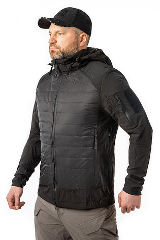 Куртка NOVATEX Bastion (софт-шелл/черный), размер 52-54, фото 2