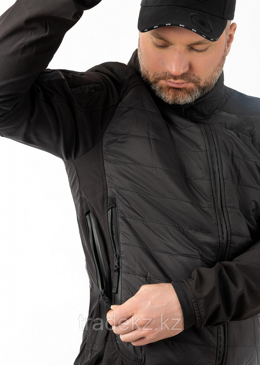 Куртка NOVATEX Bastion (софт-шелл/черный), размер 52-54 - фото 3 - id-p101000121