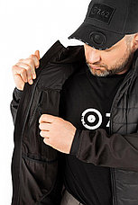 Куртка NOVATEX Bastion (софт-шелл/черный), размер 52-54, фото 4