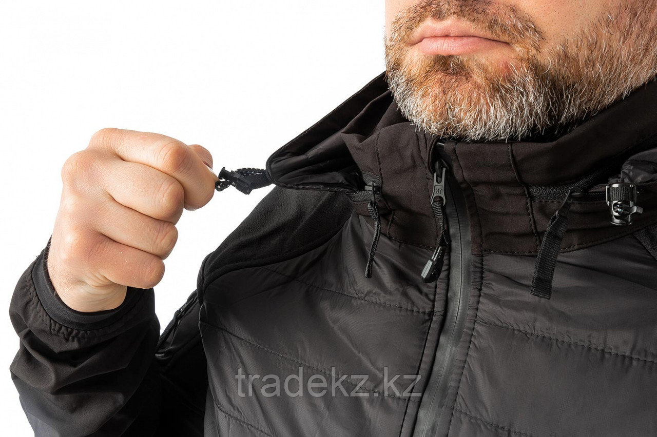 Куртка NOVATEX Bastion (софт-шелл/черный), размер 60-62 - фото 5 - id-p101000125