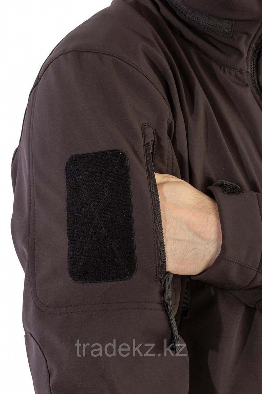 Куртка NOVATEX Phantom 7.62 (софт-шелл/черный), размер 52-54 - фото 7 - id-p101000143