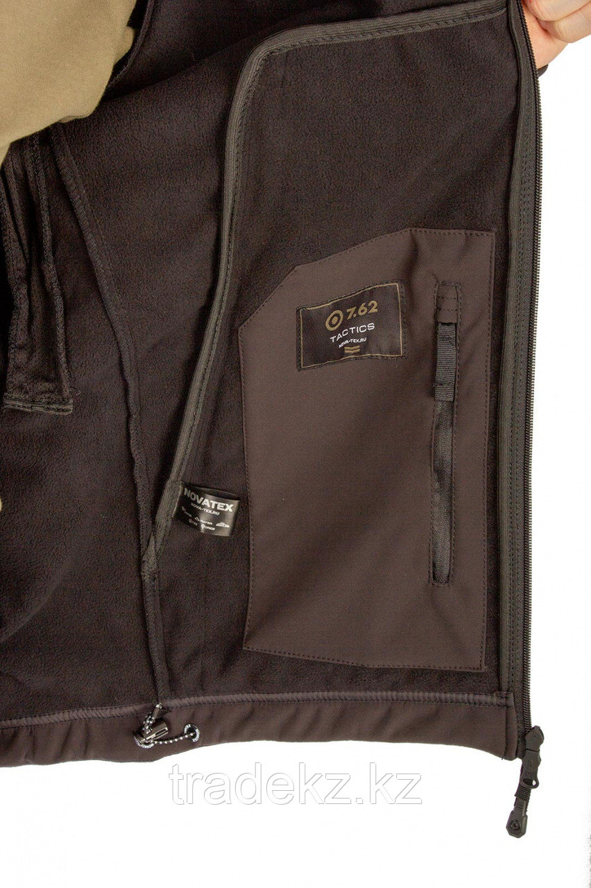 Куртка NOVATEX Phantom 7.62 (софт-шелл/черный), размер 52-54 - фото 9 - id-p101000143