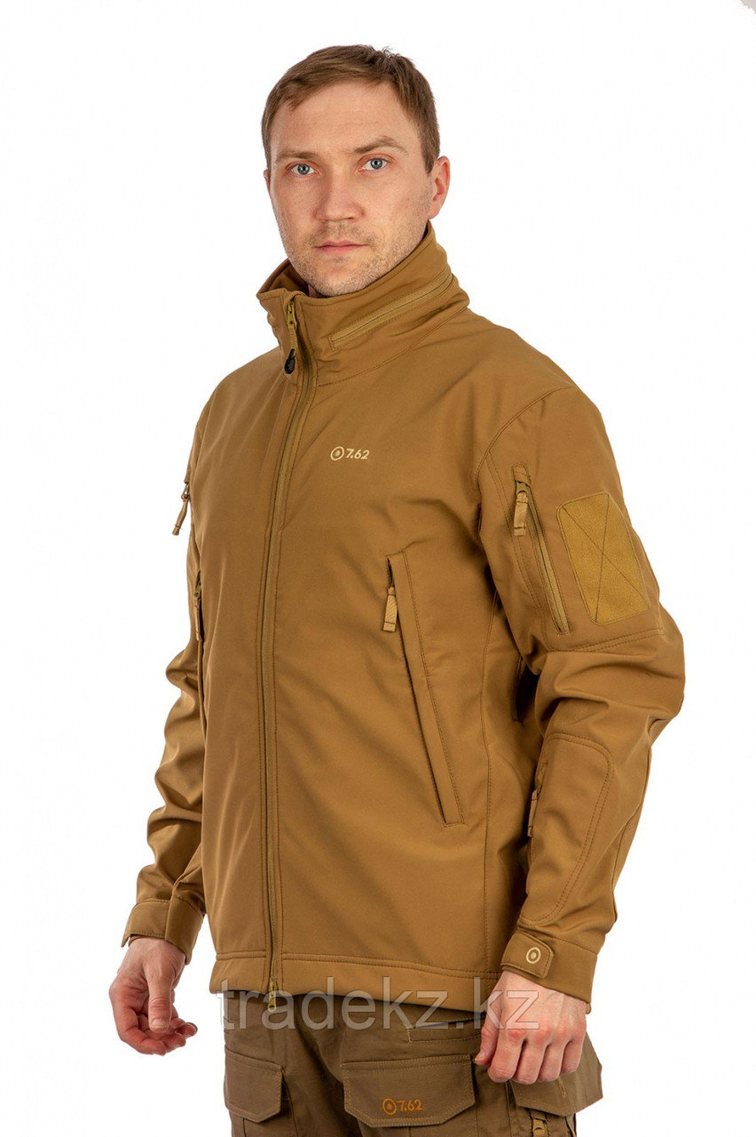 Куртка демисезонная NOVATEX Phantom 7.62 (софт-шелл/койот), размер 48-50