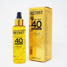 Натуральное увлажняющее масло для волос без силикона и без утяжеления с 40 видами масел Redist Hair Care Oil