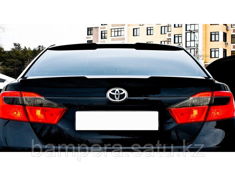 Спойлер на крышку багажника "Agressor" (пластик) для Toyota Camry V50/V55 - фото 5 - id-p101000219