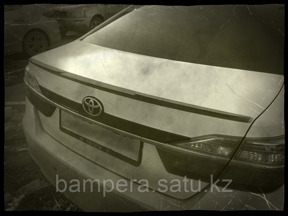Спойлер на крышку багажника "Agressor" (пластик) для Toyota Camry V50/V55 - фото 1 - id-p101000219