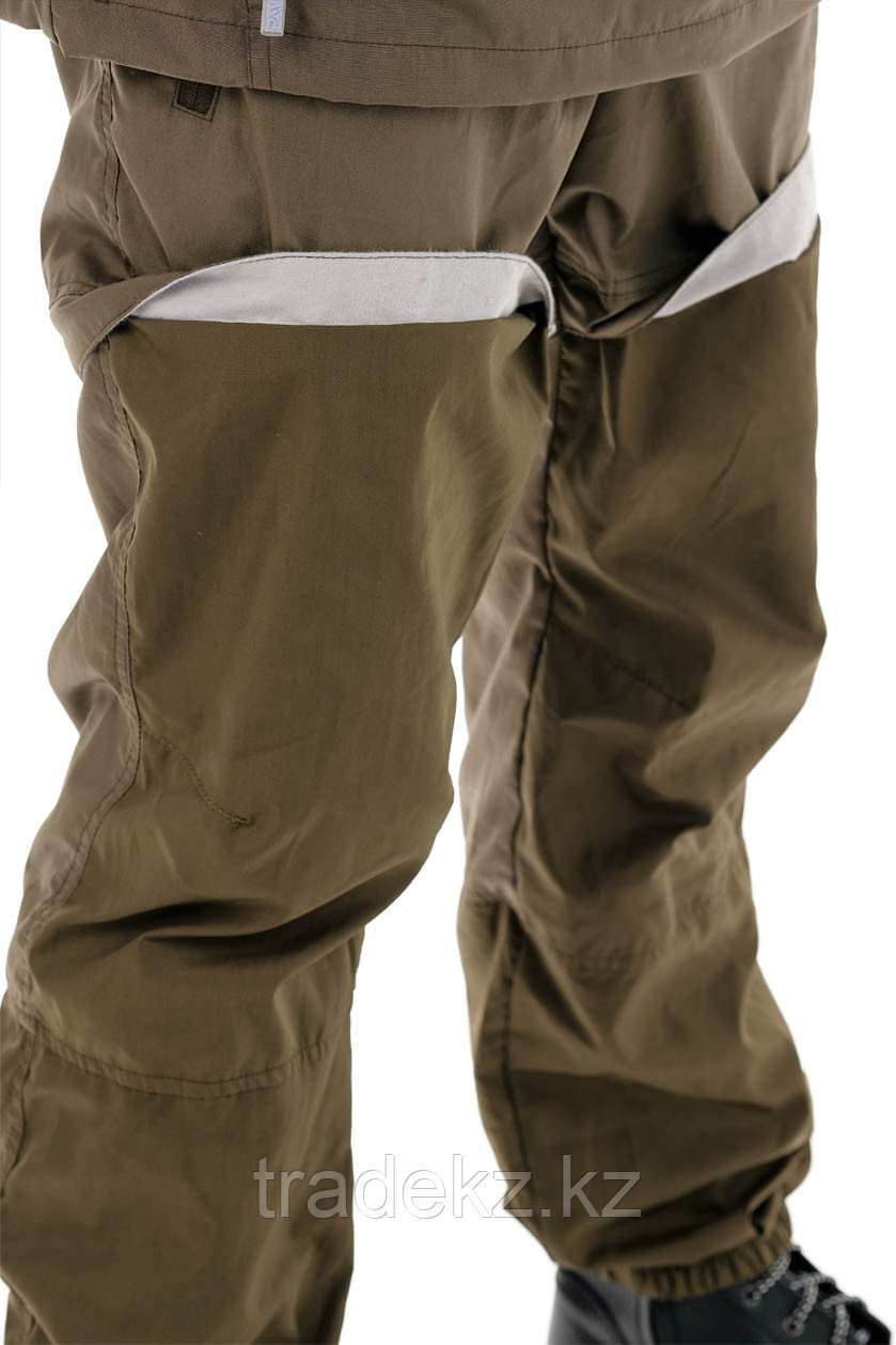 Костюм летний противоэнцефалитный NOVATEX ЭЛИТ БАРЬЕР NEW (ткань сорочка, кофе), размер 60-62 - фото 8 - id-p101000271