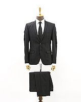 Мужской деловой костюм «UM&H 91836070» черный, коричневый, фото 1
