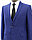 Мужской деловой костюм «UM&H 15010730» синий, фото 3