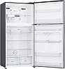 Холодильник LG GR-H802HMHZ серый, фото 2