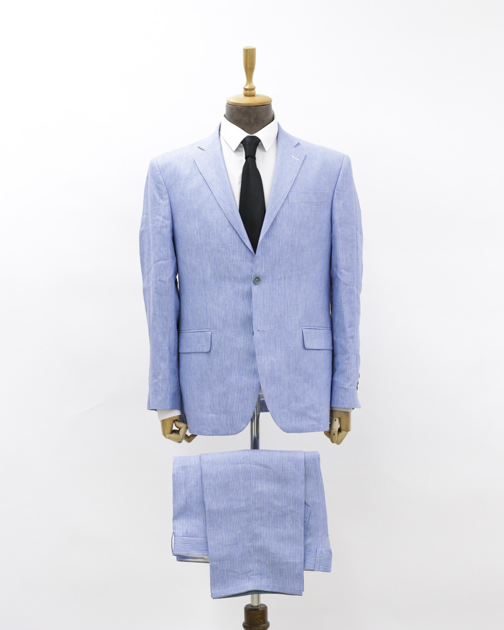 Мужской деловой костюм «UM&H 43620932» голубой, фото 1