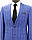 Мужской деловой костюм «UM&H 4997429» синий, фото 2