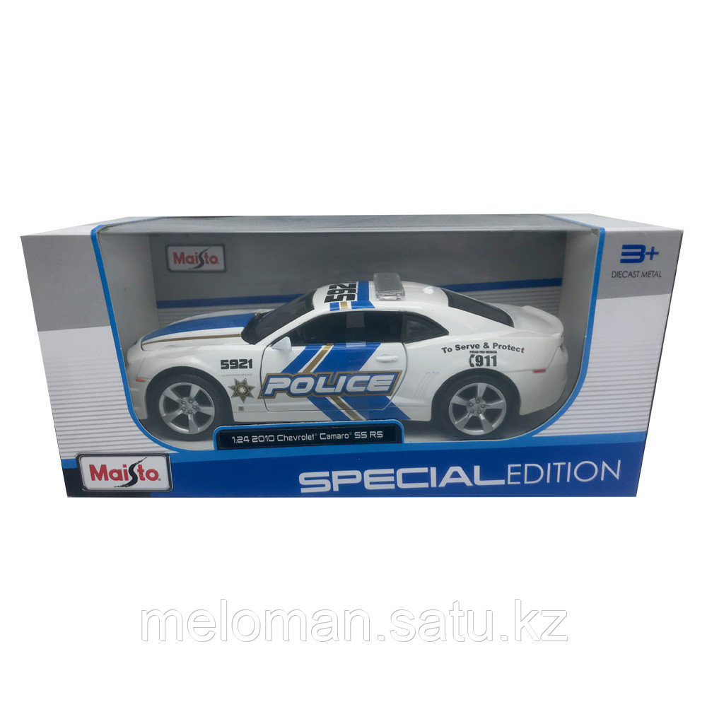 Maisto: 1:24 Chevrolet Camaro RS 2010 - Police - фото 5 - id-p101005816