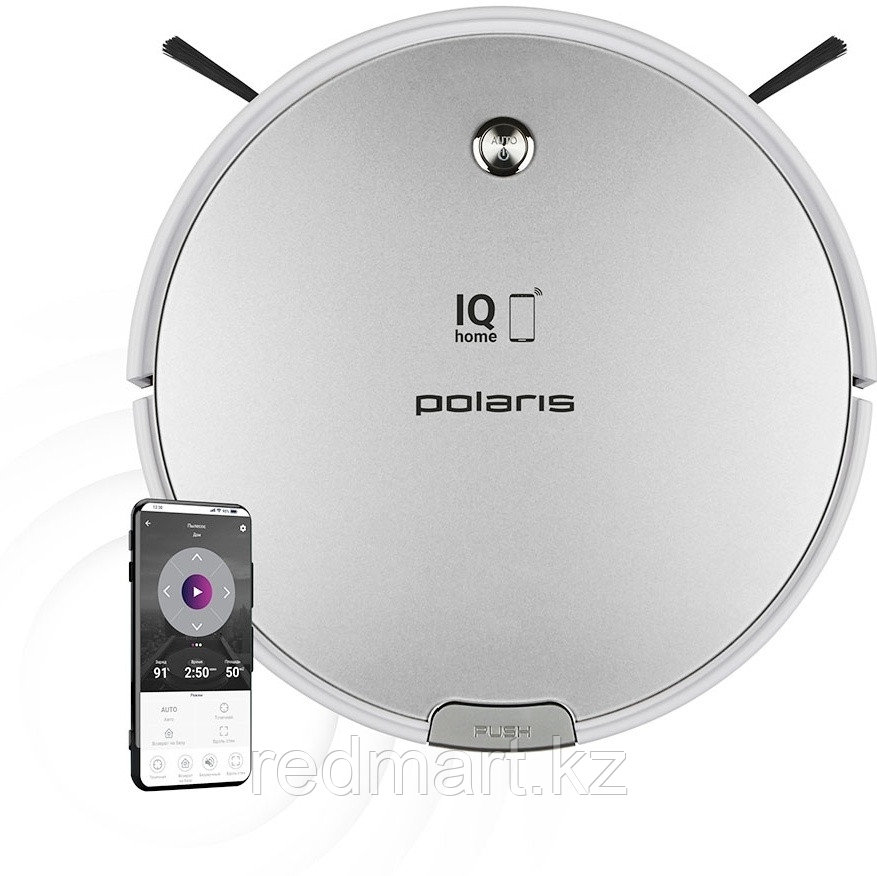 Робот-пылесос Polaris PVCR 0833 Wi-Fi IQ Home серебристый