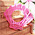 Надувной круг ракушка с блестками 90 см розовый, фото 3