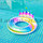 Надувной круг корона с блестками 90 см, фото 4