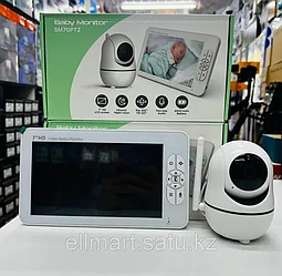 Беспроводная видеоняня SM-70 PTZ 7- дюймовый экран, с камерой управления, ночным видением, и функцией сна