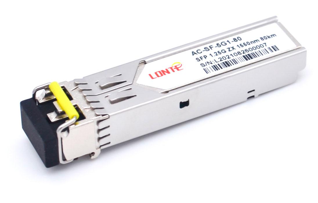 Оптический трансивер SFP 1.25G 1550nm 80km LC SMF DDM