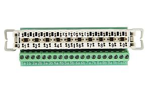 7004 2 001-01 Плинт 2/10 LSA-PLUS, дополнительная винтовая клемма, размыкаемые контакты, фото 5
