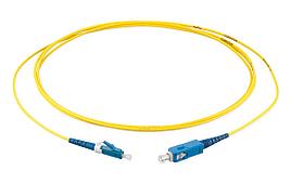 Патч-корд оптический Corning 2мм SM симплекс LC/UPC-SC/UPC 2м F025801G1Z20002M