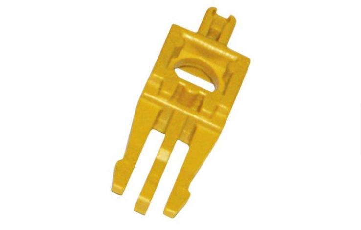6089 3 055-03 Штекер размыкающий для 1 пары, желтый, фото 1