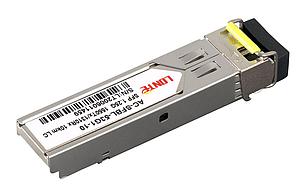 SFP WDM 1.25G Tx1550/Rx1310 10km LC DDM, фото 2