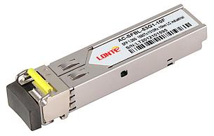 SFP WDM 1.25G Tx1550/Rx1310 10km LC DDM (industrial), фото 1