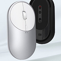 Мышь беспроводная XiaoMi MI Portable Mouse 2 черная/белая Оригинал. Арт.6909