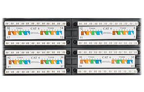 PP48-2UC6U-D05 ITK 2U патч-панель кат.6 UTP, 48 портов (Dual), фото 2