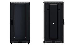 Шкаф телекоммуникационный напольный 19", 24U(800x1000), ШТ-НП-М-24U-800-1000-С-Ч, передняя дверь стекло,, фото 4