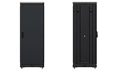 Шкаф телекоммуникационный напольный 19", 27U(600x1000), ШТ-НП-М-27U-600-1000-М-Ч, передняя дверь металл,, фото 3