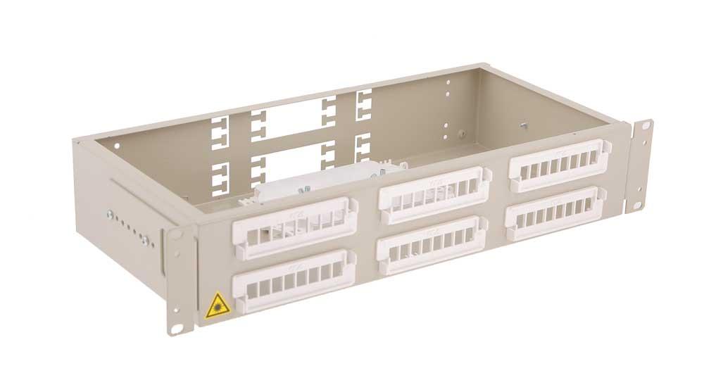 Кросс ШКОС-Л -2U/4 -48 -FC/ST/SC/LC~  -(корпус) ~ ССД