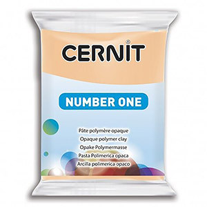 Полимерная глина CERNIT Number One, 56гр, цвет персиковый - фото 1 - id-p101010643