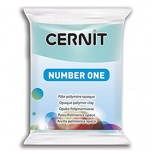 Полимерная глина CERNIT Number One, 56гр, цвет карибский голубой - фото 1 - id-p101010641