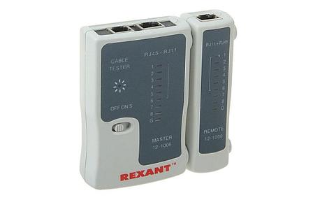 12-1006 Тестер кабеля RJ-45+RJ-11 468 REXANT, фото 2