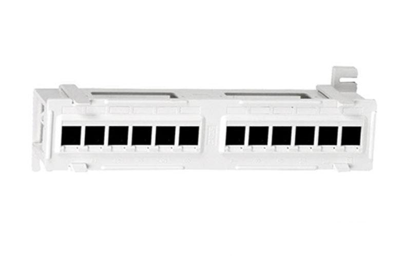 15379 Hyperline PPW-12-8P8C-C5e Патч-панель настенная, 12 портов RJ-45(8P8C), категория 5е, с подставкой - фото 1 - id-p101012361