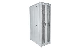 Шкаф телекоммуникационный напольный серверный 19",33U(600x1200) , ШТ-НП-С-33U-600-1200-ПП передняя,задняя