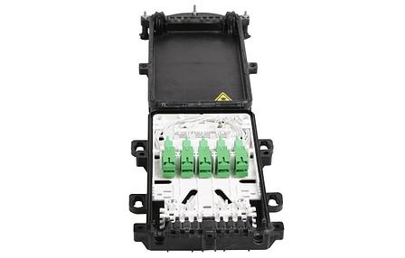 Муфта-кросс МКО-П1/С09-2/4SC-2PLC4-SC/APC-10SC-10SC/APC-2SC/APC ССД, фото 1