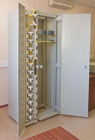 Шкаф комбинированный с органайзерами левый 19"+10" 42U 900х600х2000 мм ВОКС-Ф-9642Л-О ССД, фото 3