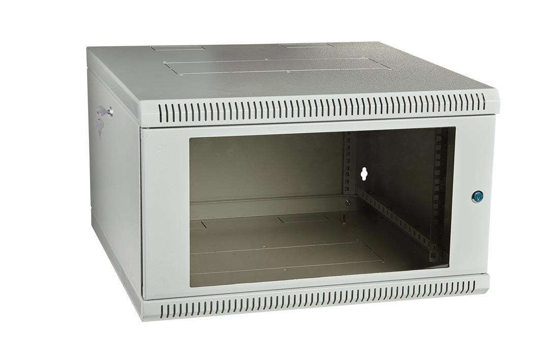 Шкаф телекоммуникационный настенный разборный со съемными боковыми стенками 19”,12U(600x550),