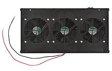 Вентиляторный модуль ВМ-3-19"48В (цвет черный) ССД, фото 2
