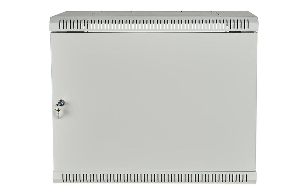 Шкаф телекоммуникационный настенный сварной 19”,18U(600x500), ШТ-НСс-18U-600-500-М дверь металл ССД