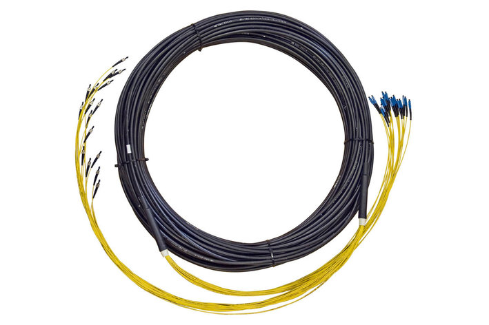 Кабельная сборка КС-ВХ-08-SM -06/20/20-8 SC/APC400x -8 SC/UPC260x -10 м ССД, фото 2