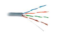 SkyNet FTP бұралған жұп байланыс кабелі, мыс.5E 4х2х24AWG solid, PVC, 305м, қара Light outdoor