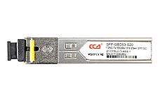 SFP WDM 1.25G Tx1550/Rx1310 20km SC, фото 3