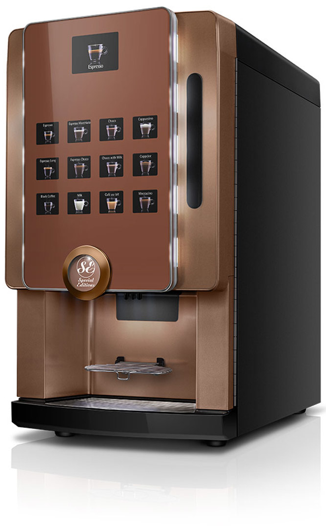 Настольный торговый автомат Rheavendors Business Line Grande Special Edition (на зерновом кофе)