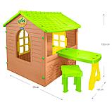 Mochtoys детский игровой домик стол + стул, фото 2