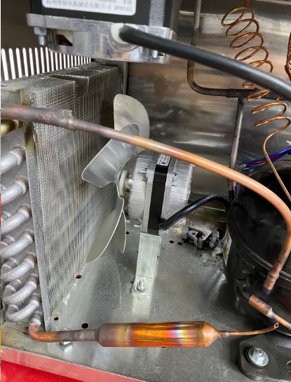 Мотор+вентилятор для сокоохладителя - фото 1 - id-p101016643