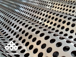 Лист нержавеющий перфорированный